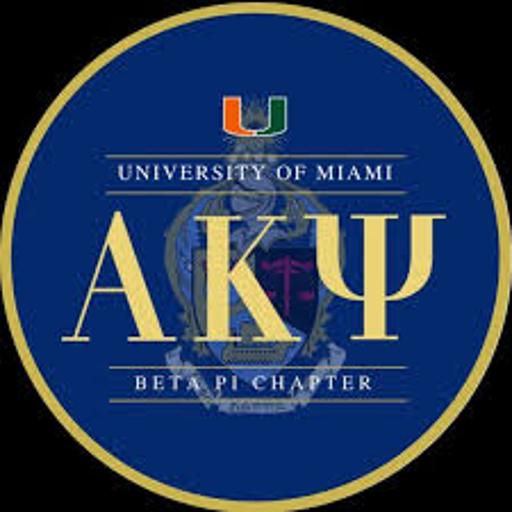 UMiami AKPsi logo